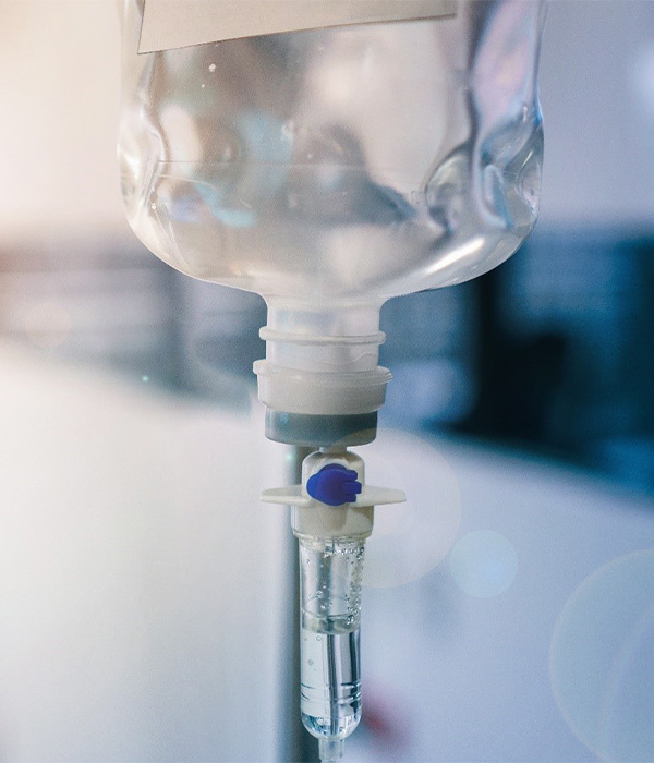 a closeup of IV sedation in Colorado Springs